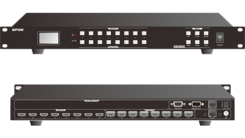 8進(jìn)8出無縫HDMI矩陣