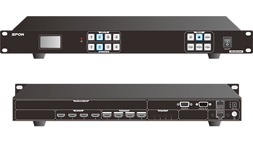 4進(jìn)4出無縫HDMI矩陣