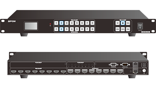 8進(jìn)8出無縫HDMI矩陣